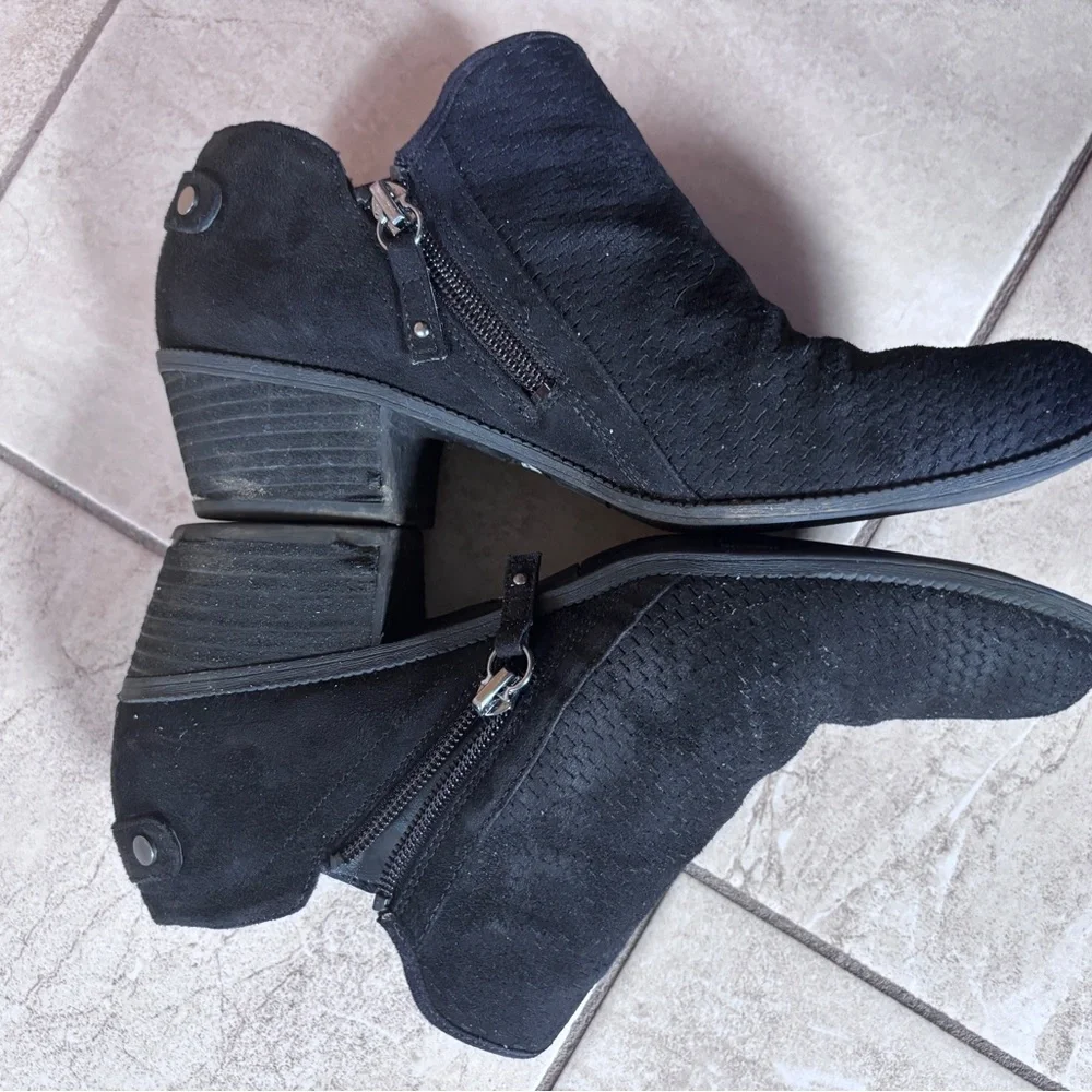 Dr. Scholl’s Bandit Black Leather Ankle Booties size 9 - Picture 5 of 5